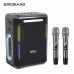 Акустика-караоке Xdobo Party 1981 IPX5 |BT5.3, TWS, EQ, AUX/TF/USB, 300W, 20h|