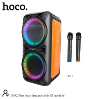 Акустика-караоке Hoco Sounding BT speaker DS42 plus |BT5.0, TWS, AUX/USB/TF/FM, 30W|