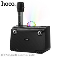 Акустика-караоке HOCO Warm Sound K Song wireless speaker BS41 |BT/TF/USB/AUX, Microphone, 20W|
