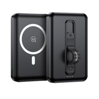 УМБ USAMS Magnetic Wireless10000mAh US-CD173 PB64 |1USB/1Type-C/1Lightning, 20W/3A, PD/QC|