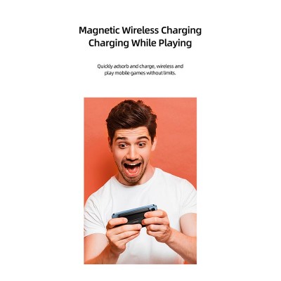 УМБ USAMS Magnetic Wireless10000mAh US-CD173 PB64 |1USB/1Type-C/1Lightning, 20W/3A, PD/QC|