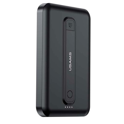 УМБ USAMS Magnetic Wireless10000mAh US-CD173 PB64 |1USB/1Type-C/1Lightning, 20W/3A, PD/QC|