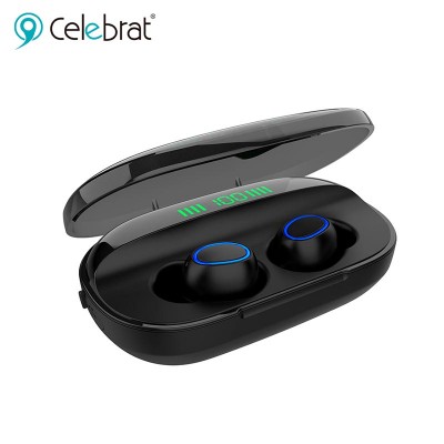 Навушники Bluetooth TWS Celebrat W8 |BT5.0, 50/2600mAh, 4Hours|