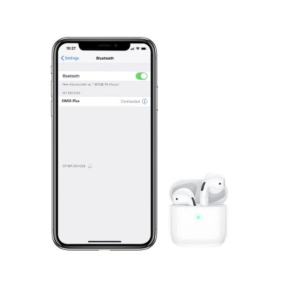 Навушники Hoco Original series true wireless BT headset Ew03 Plus |BT5.1, 30/200mAh, 4h|