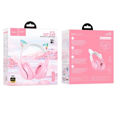 Навушники Hoco Cat ears BT headphones W42 |BT5.3, AUX/TF, 10h|