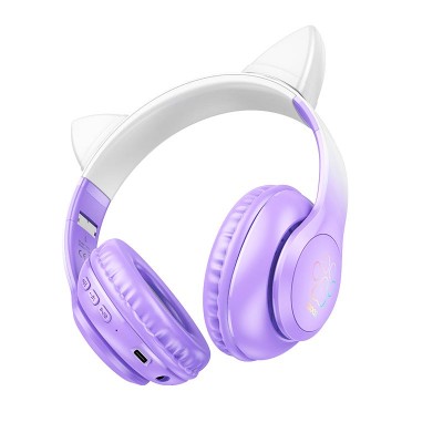 Навушники Hoco Cat ears BT headphones W42 |BT5.3, AUX/TF, 10h|