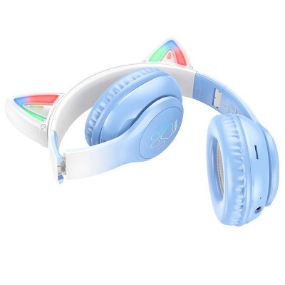 Навушники Hoco Cat ears BT headphones W42 |BT5.3, AUX/TF, 10h|