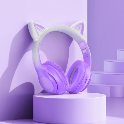 Навушники Hoco Cat ears BT headphones W42 |BT5.3, AUX/TF, 10h|