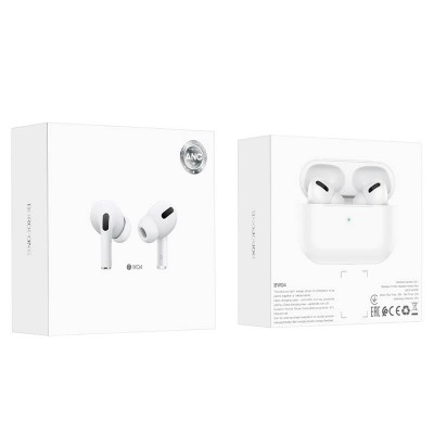 Навушники Bluetooth BOROFONE Active noise cancelling true wireless BT headset BW04 |BT5.1, ANC, 30/400mAh, 3.5h|
