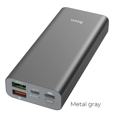 УМБ HOCO cool power 10000mah J51 |2USB/1Type-C, PD/QC, 3A|