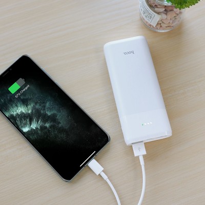 УМБ Hoco Companion Fully Compatible 10000mah J61 |2USB/1Type-C, PD/QC, 3A|