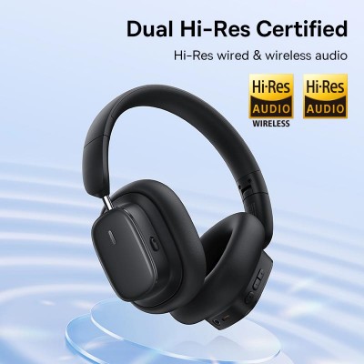 Навушники Baseus Bowie H1i Noise - Cancellation Wireless Headphones |BT5.3/3.5mm, 100h, ANC|