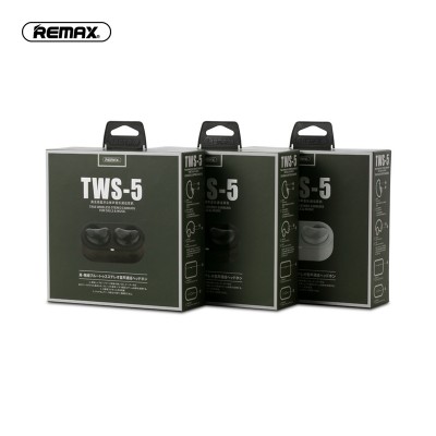 Блютуз-гарнітура Remax True Wireless Stereo Earbuds for calls & music TWS-5
