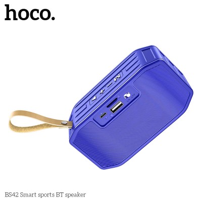 Акустика Hoco Smart sports BT speaker IPX5 BS42 |BT5.0, TWS, FM, TF, USB|