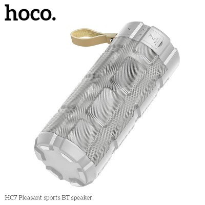 Акустика HOCO pleasant LED sports BT speaker IPX5 HC7 |BT5.0, TWS, FM, TF, USB|