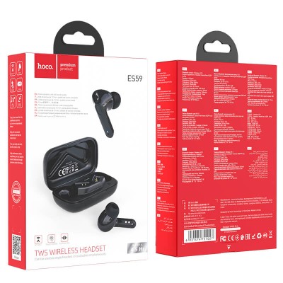 Навушники Bluetooth HOCO Gratified TWS wireless BT headset ES59 |BT5.1, 35/300mAh, 4.5Hours|