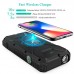 УМБ Solar power bank 20000mAh PN-W12 IPX4 |2USB/Type-C, 18W/3A, PD/QC, Qi|