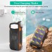 УМБ Solar power bank with LED light 20000mAh PN-W20S IPX4 |2USB/Type-C, 18W/3A, PD/QC, Qi|