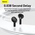Навушники Bluetooth BASEUS True Wireless Earphones Bowie E8 IPX5 BT5. 0, 40/350mAh, 5h, Location, OTA| (NGE8-02)