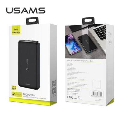 УМБ USAMS US-CD92 PB30 10000mAh |1USB/1Type-C, PD/QC, 3A|