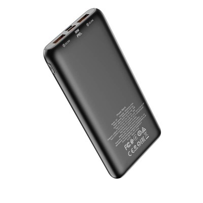 УМБ HOCO Fast Way fully compatible power bank J81 10000mah |2USB/1Type-C, 22.5W, 5A, QC/PD|