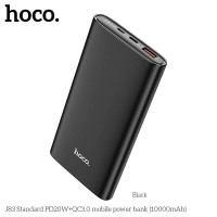 УМБ HOCO Standard mobile power bank J83 10000mah |1USB/1Type-C, 20W, 3A, QC/PD|