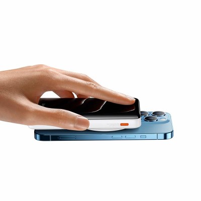 УМБ BASEUS Magnetic Bracket Wireless Fast Charge Power Bank 10000mAh |Type-C, 20W/3A, PD/QC| (PPCX08