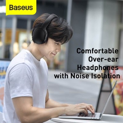 Навушники Bluetooth BASEUS Encok Wireless headphone D02 Pro |BT5.0, AUX| (NGD02-C02)