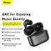 Навушники Bluetooth BASEUS SIMU ANC True Wireless Earphone S1 |BT5.1, 40/380mAh, 4.5/24Hours| (NGS1-02)