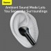 Навушники Bluetooth BASEUS SIMU ANC True Wireless Earphone S1 |BT5.1, 40/380mAh, 4.5/24Hours| (NGS1-02)