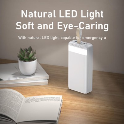 УМБ REMAX Leader Series Fast Chaging Power Bank RPP - 184 40000mAh |3USB/Type-C/Lightning, 2.1A|