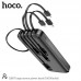 УМБ HOCO large screen power bank DB07 10000mAh |1USB, 2A, Lightning,Type-C, Micro USB Cable|