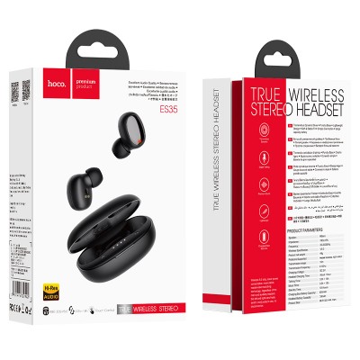 Навушники Bluetooth TWS HOCO Breezy BT5. 0 Hi-Res ES35