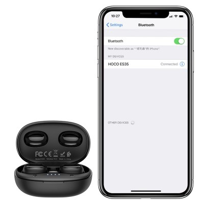 Навушники Bluetooth TWS HOCO Breezy BT5. 0 Hi-Res ES35