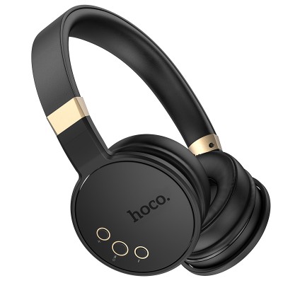 Навушники Bluetooth Hoco Enjoyment Hi-Res W26