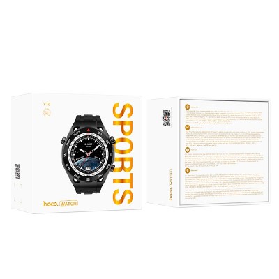 Smart Watch HOCO Y16 Smart sports watch (call version) |BT Call, Track, HeartRate, IP67|