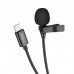 Мікрофон Hoco Lightning Lavalier microphone L14 |2M|