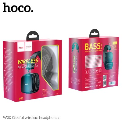 Навушники Bluetooth HOCO Gleeful W20