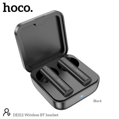 Навушники Bluetooth Hoco True wireless BT headset DES12 |BT5.0, 30/350mAh, 2.5-3h|