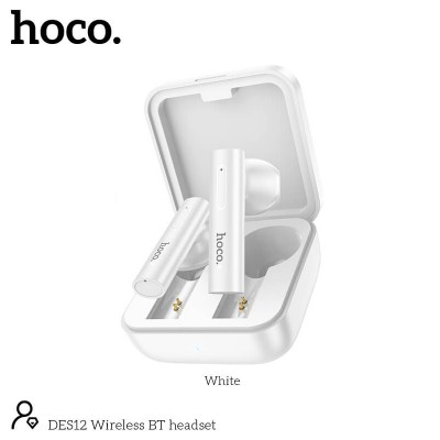 Навушники Bluetooth Hoco True wireless BT headset DES12 |BT5.0, 30/350mAh, 2.5-3h|