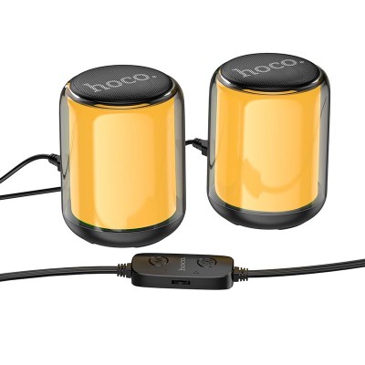 Акустика для ПК HOCO Colorful BT wired 2-in-1 computer speaker BS56 |BT5.2/AUX|
