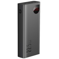 УМБ BASEUS Adaman Metal Display Quick 30000mAh |2USB/1Type-C, 5A/22.5W, PD/QC| (PPIMDA-C0A)