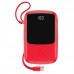 УМБ BASEUS Q Pow Digital Display 10000mah (With Type-C) |3A, 15W, 2USB/1Lightning/1Type-C| (PPQD-A09