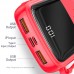 УМБ BASEUS Q Pow Digital Display 10000mah (With Type-C) |3A, 15W, 2USB/1Lightning/1Type-C| (PPQD-A09