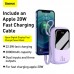 УМБ BASEUS Qpow Digital Display Quick Charging Power Bank (With IP Cable) 20000mAh |USB/Type-C/Lightning, 20W/5A, PD/QC| (PPQD-H05)