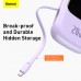 УМБ BASEUS Qpow Digital Display Quick Charging Power Bank (With IP Cable) 20000mAh |USB/Type-C/Lightning, 20W/5A, PD/QC| (PPQD-H05)