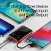 УМБ BASEUS Mini S Digital Display 10000mah (With Type - C cable) |3A, 15W, 1USB/1Lightning/1Type-C| (PPXF-A09)