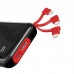 УМБ BASEUS Mini S Digital Display 10000mah (With Lightning cable) |3A, 15W, 1USB/1Lightning/1Type-C| (PPXF-E09)