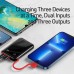 УМБ BASEUS Mini S Digital Display 10000mah (With Lightning cable) |3A, 15W, 1USB/1Lightning/1Type-C| (PPXF-E09)