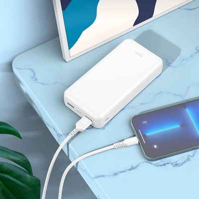 УМБ HOCO High-ranking power bank J100A 20000mAh |2USB/Type-C, 2.1A|
